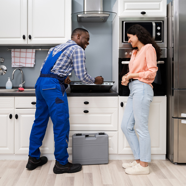 can you provide an estimate for cooktop repair before beginning any work in Odessa MN